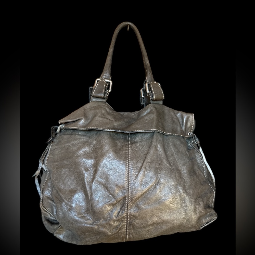 Sundance “Made in Italy” Green Shoulder Bag (so soft)